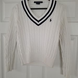 Ralph Lauren white sweater
